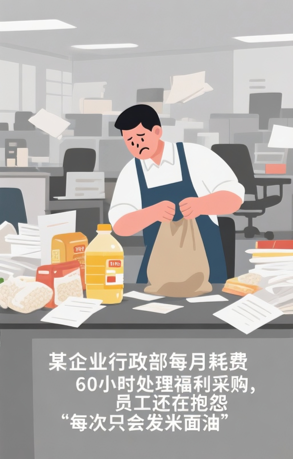 企业福利流程繁琐