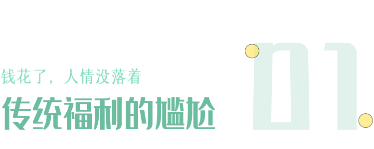 传统员工福利方案